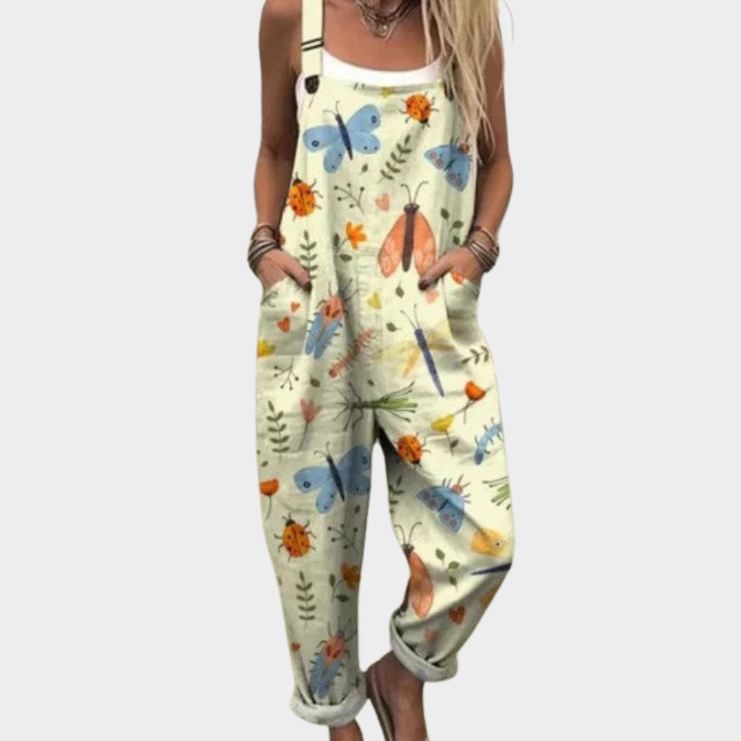 Elynora™ | Comfortable Printed Jumpsuit