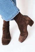 Margaux | Chic Suede Ankle Booties