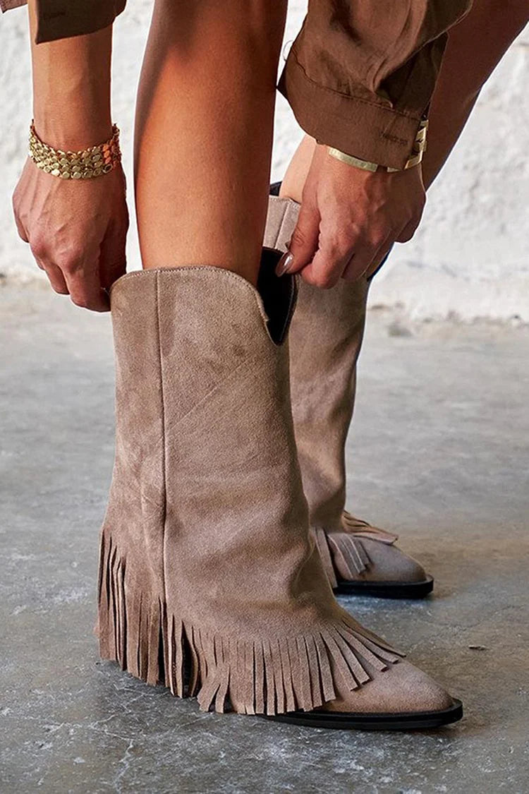 Manon | Collection of Fringe Boots