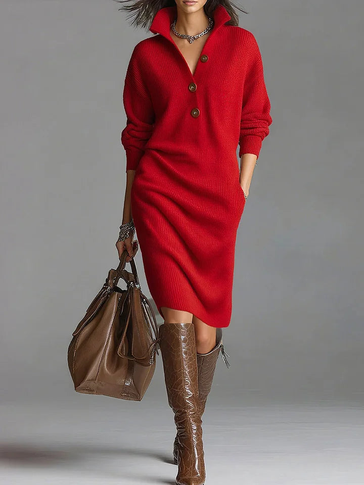Judi - Stylish Sweater Dress