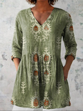 Maeve | V-Neck Long Sleeve Shirt