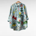 MOREAU LYON | BOTANICAL FLOWER BLOUSE FOR WOMEN
