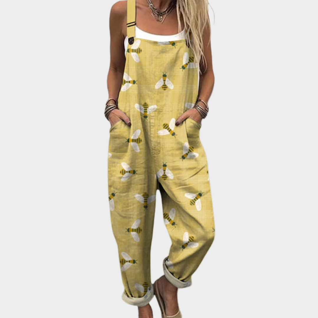 Delyraen™ | Comfortable Printed Jumpsuit