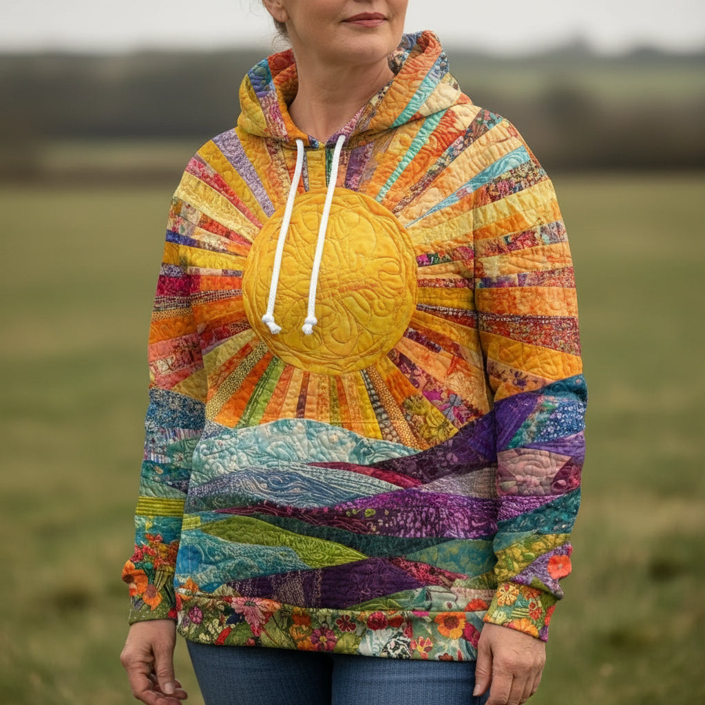 Eliza - Colourful Sunrise Hoodie