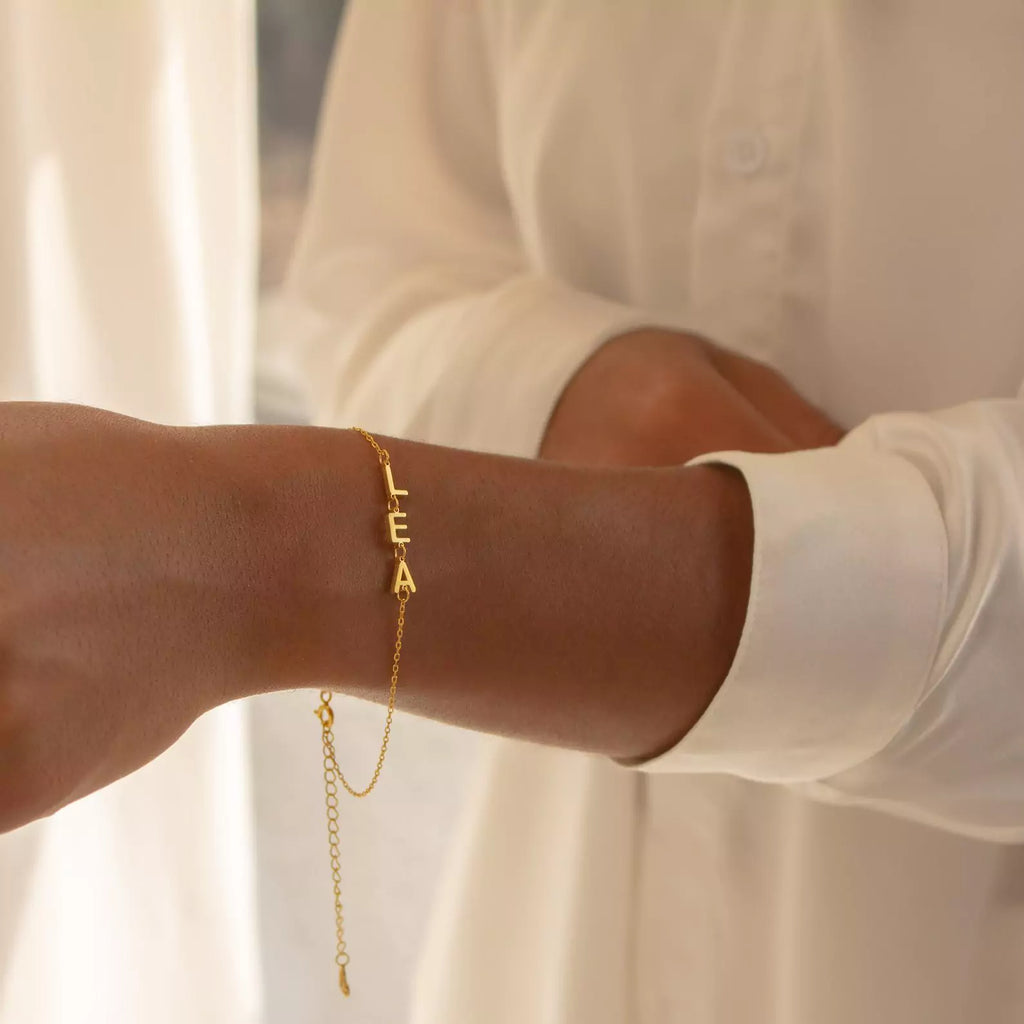 Sideways Charm Bracelet