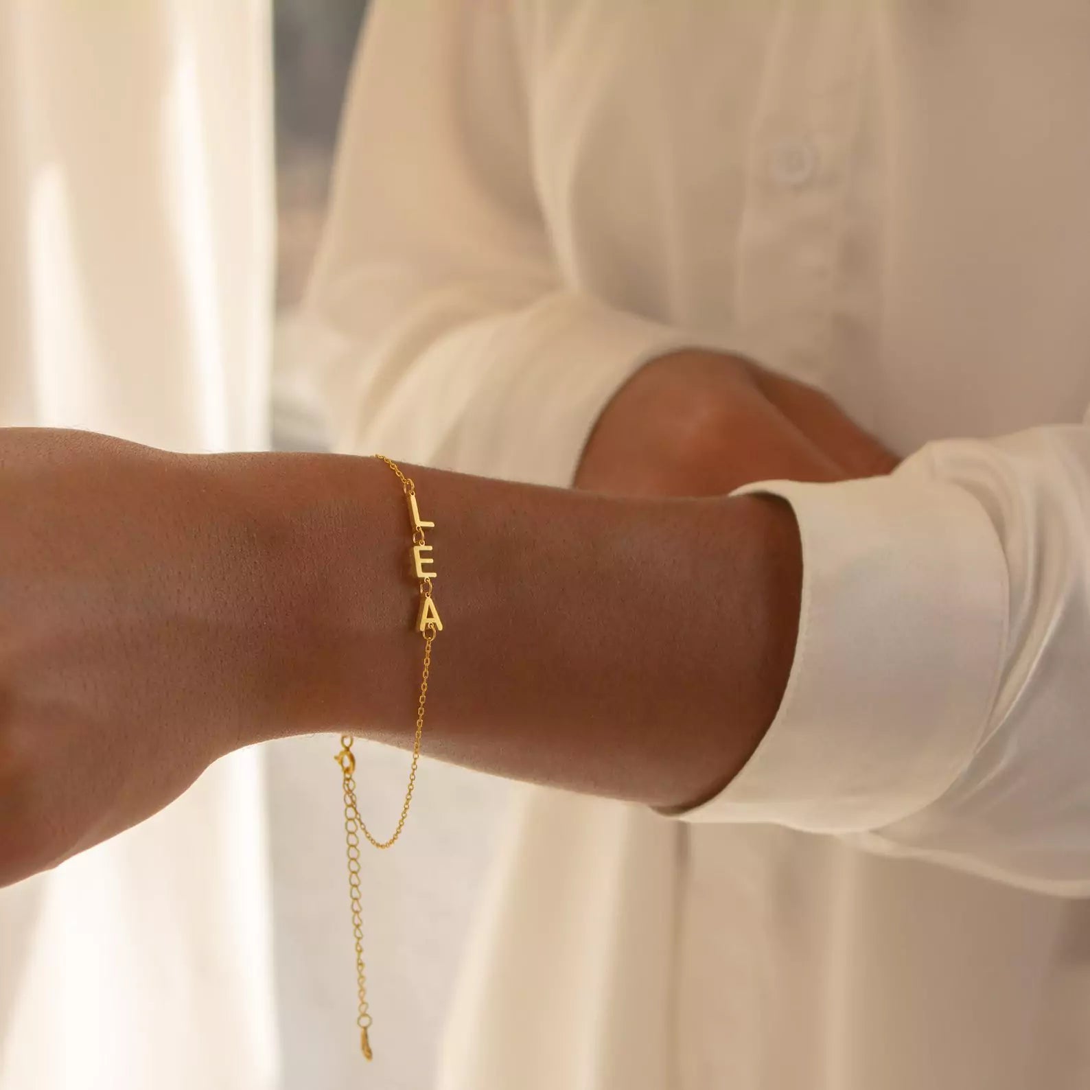 Sideways Charm Bracelet
