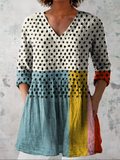 Elowen | V-Neck Longline Shirt