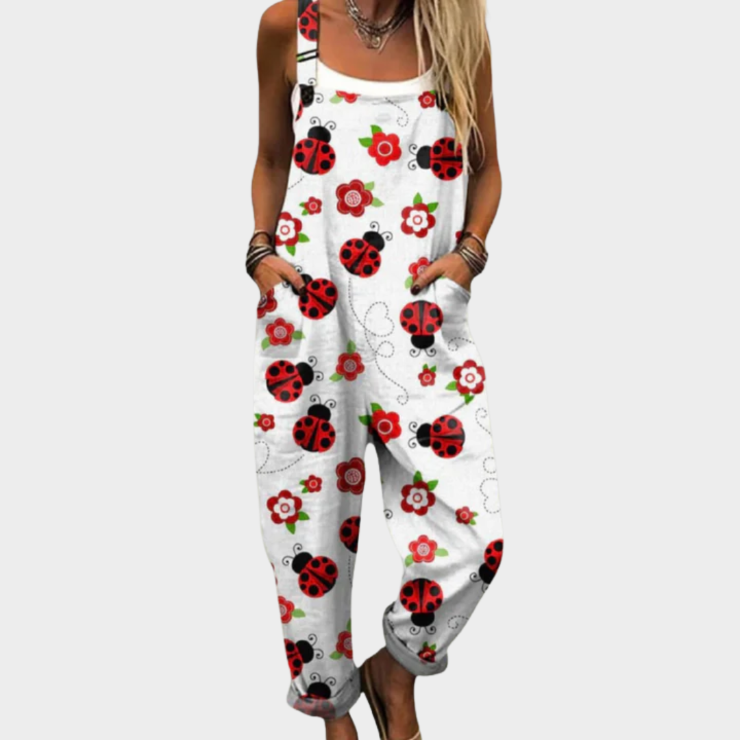 Faelyra™ | Comfortable Printed Jumpsuit