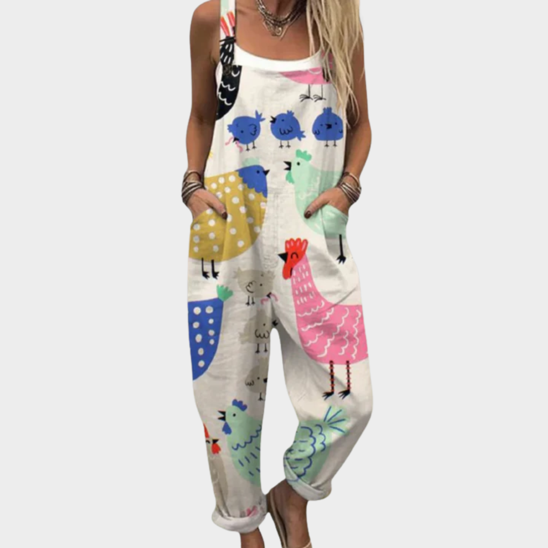 Myressa™ | Comfortable Printed Jumpsuit