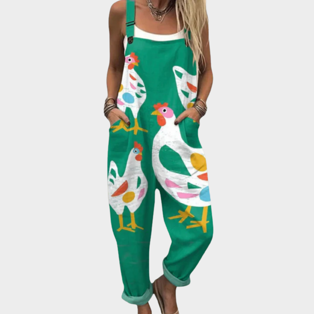 Helyssa™ | Comfortable Printed Jumpsuit