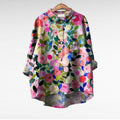 MOREAU LYON | FLORAL ARTISTIC BLOUSE FOR WOMEN