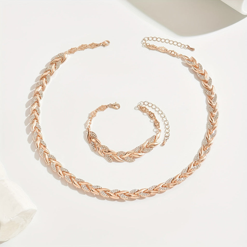 LEÏNA | Necklace & Bracelet Mermaid