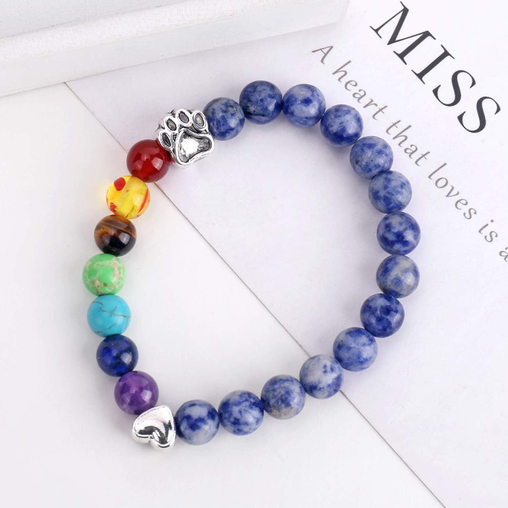 Colorful Rainbow Bridge Remembrance Bracelet