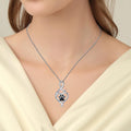 Lucky Paw Chain Featuring Heart, Bone, and Infinity Charm