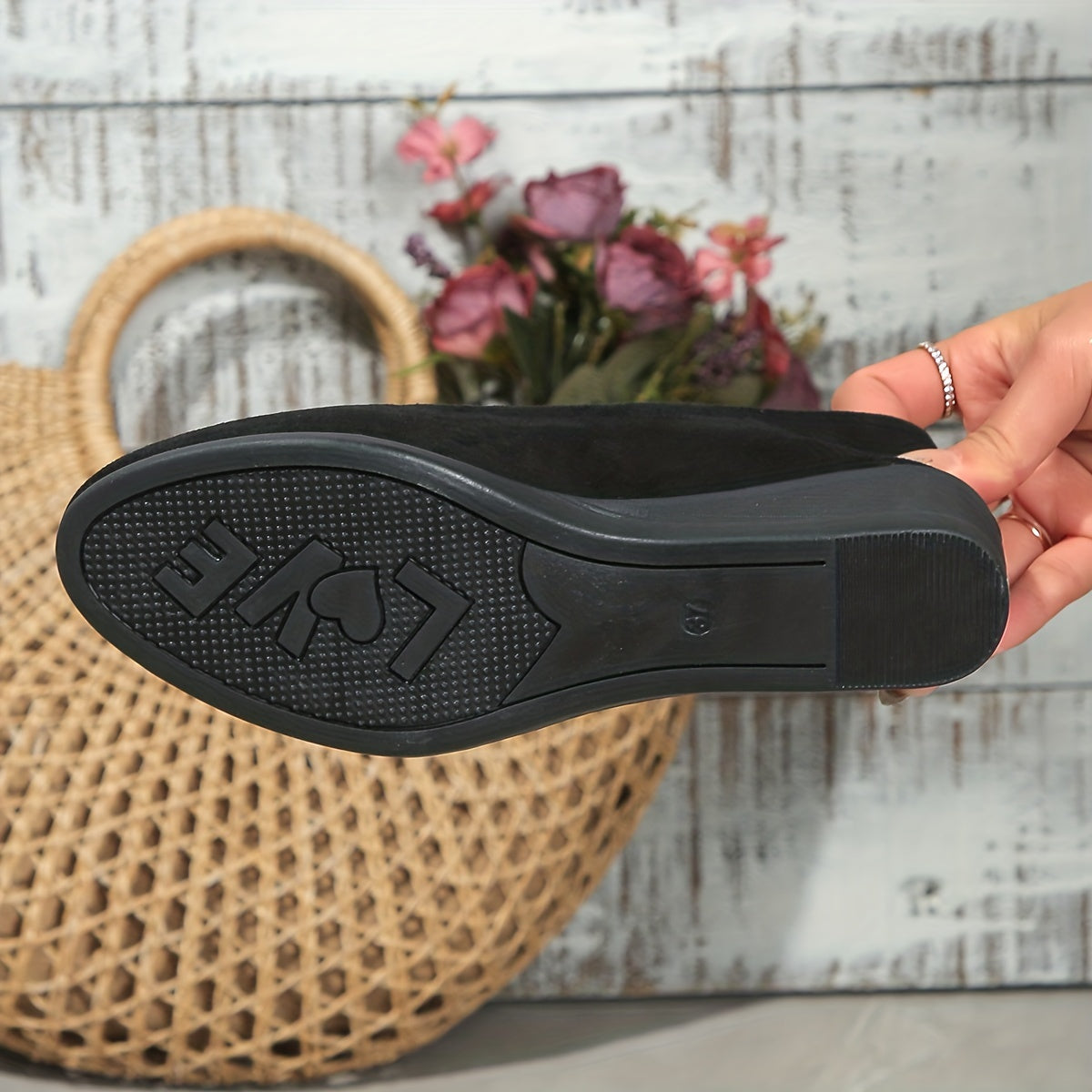 Éliane™ | Chic Wedge-Heeled Ballet Flats for Unmatched Comfort