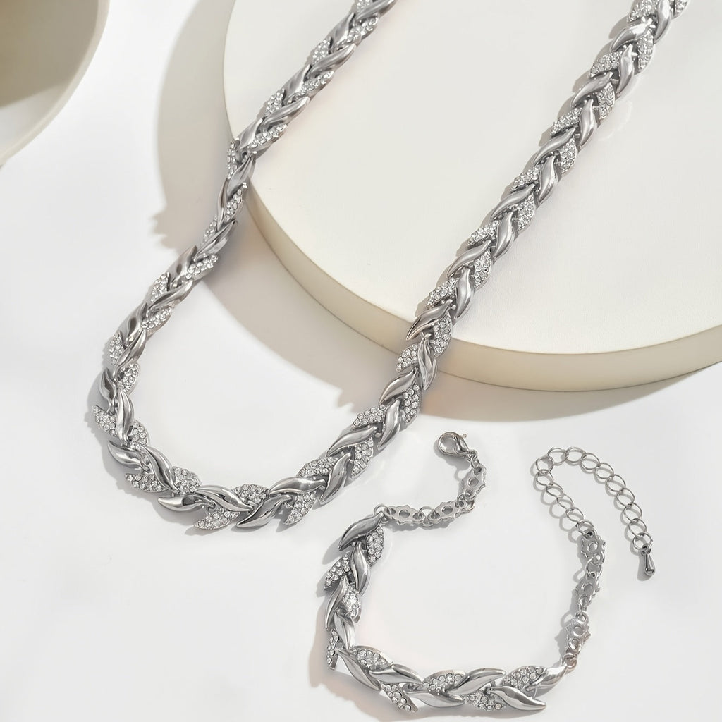 LEÏNA | Necklace & Bracelet Mermaid