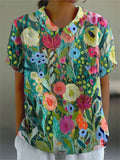 Daisy | Floral Watercolour Shirt