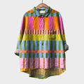 MOREAU LYON | COLOURED STRIPED BLOUSE FOR WOMEN