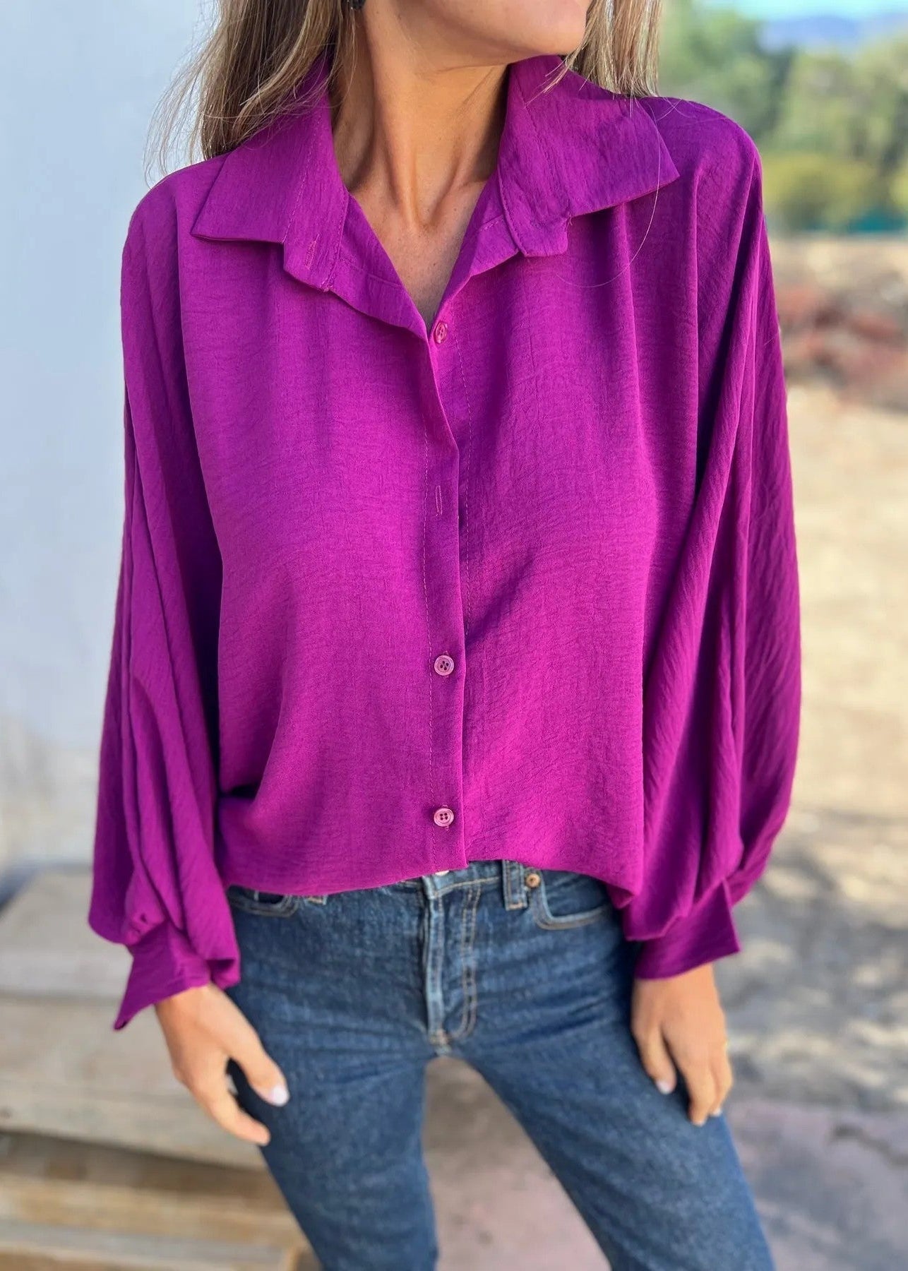 Élancia | Elegant Fluid Shirt