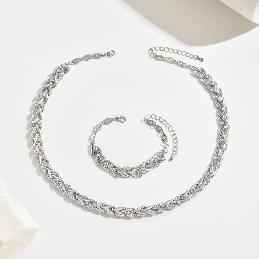 LEÏNA | Necklace & Bracelet Mermaid