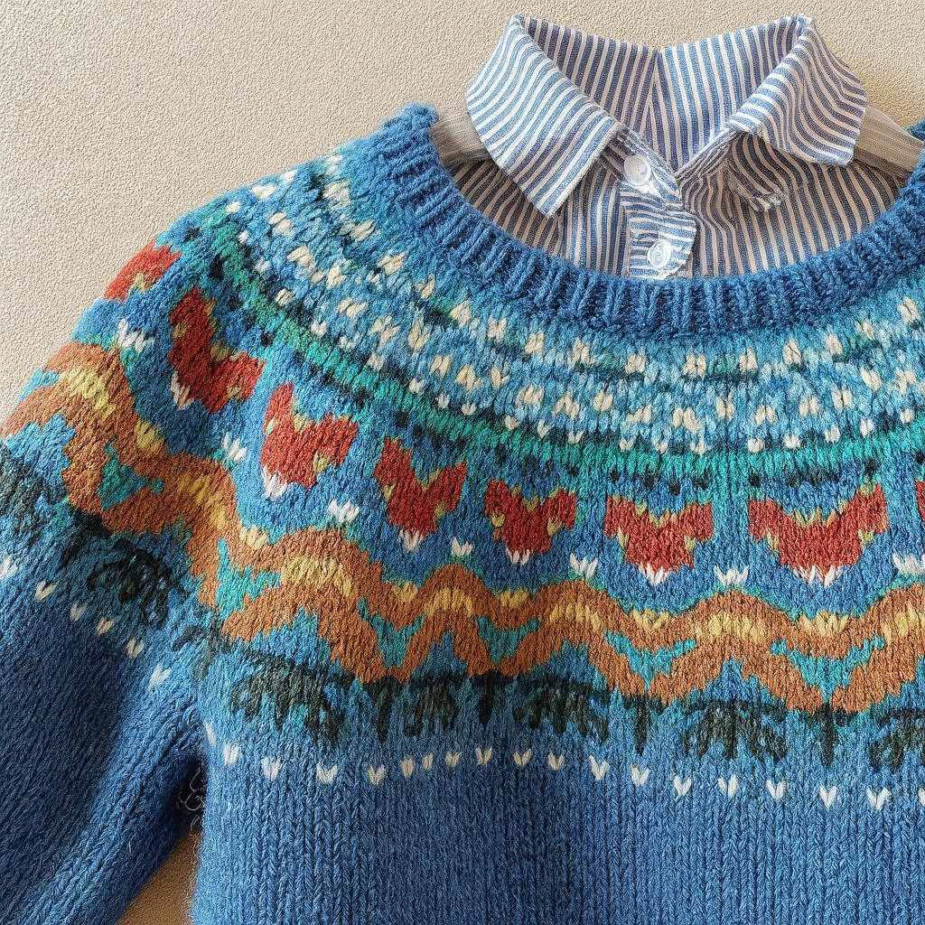 Velvo™ | Timeless Vintage Knit Jumper