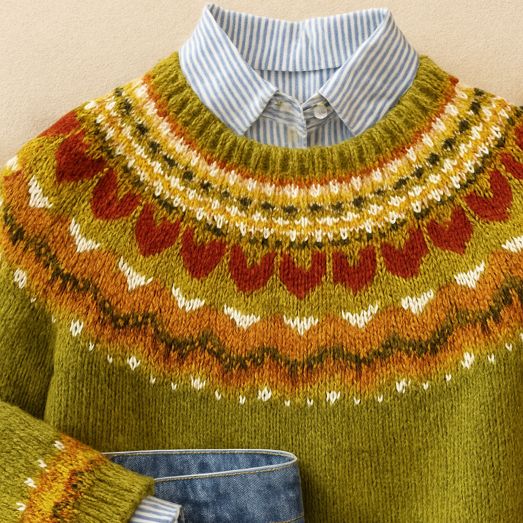 Ardent™ | Timeless Vintage Knit Jumper