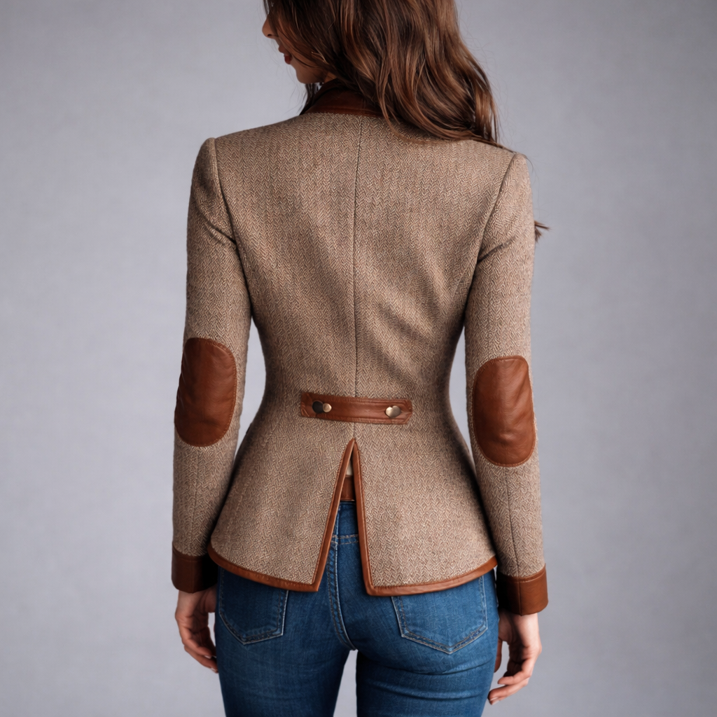 Bea | Elegant tweed jacket in heritage style