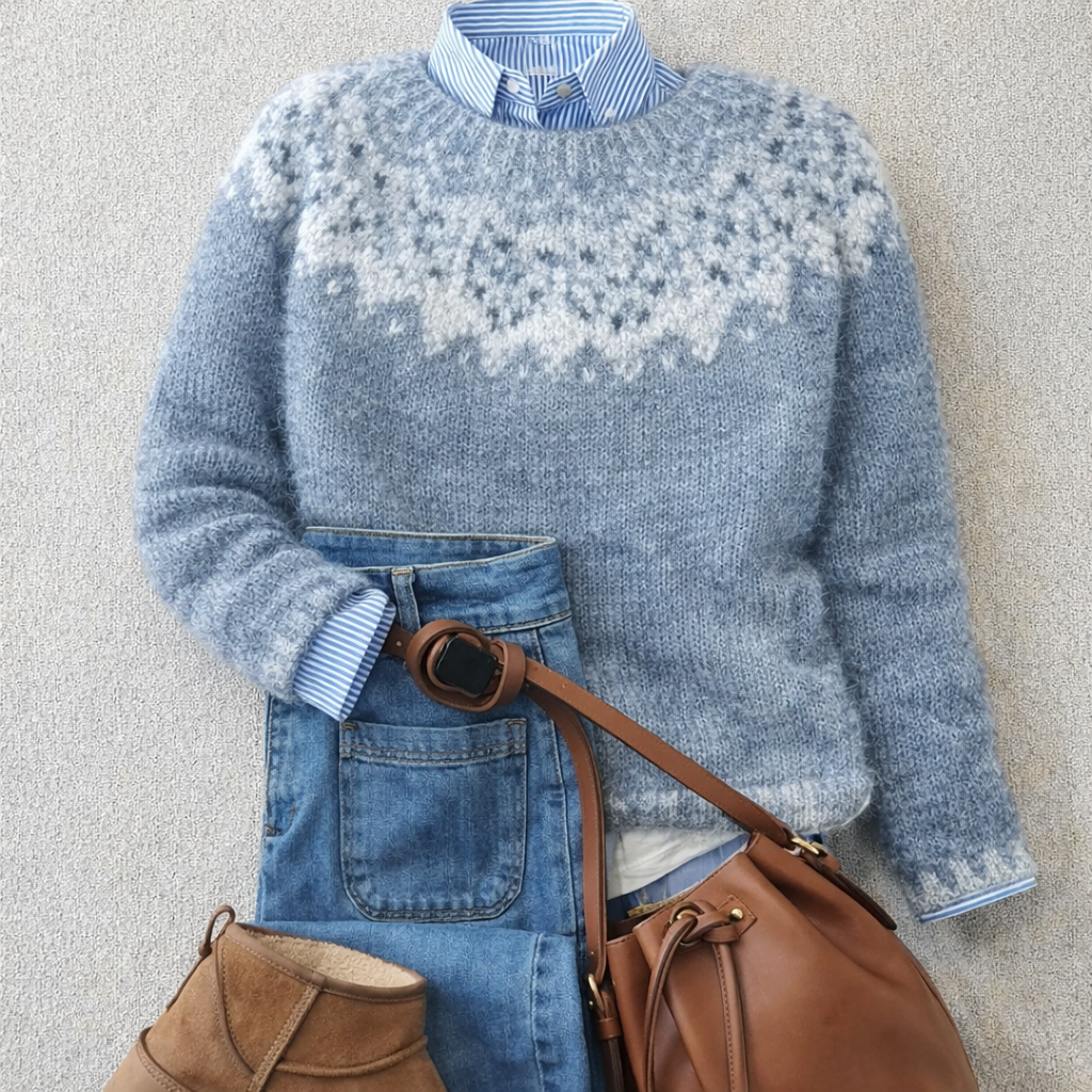 Sarah™ | Classic Nordic Knit Heritage Jumper