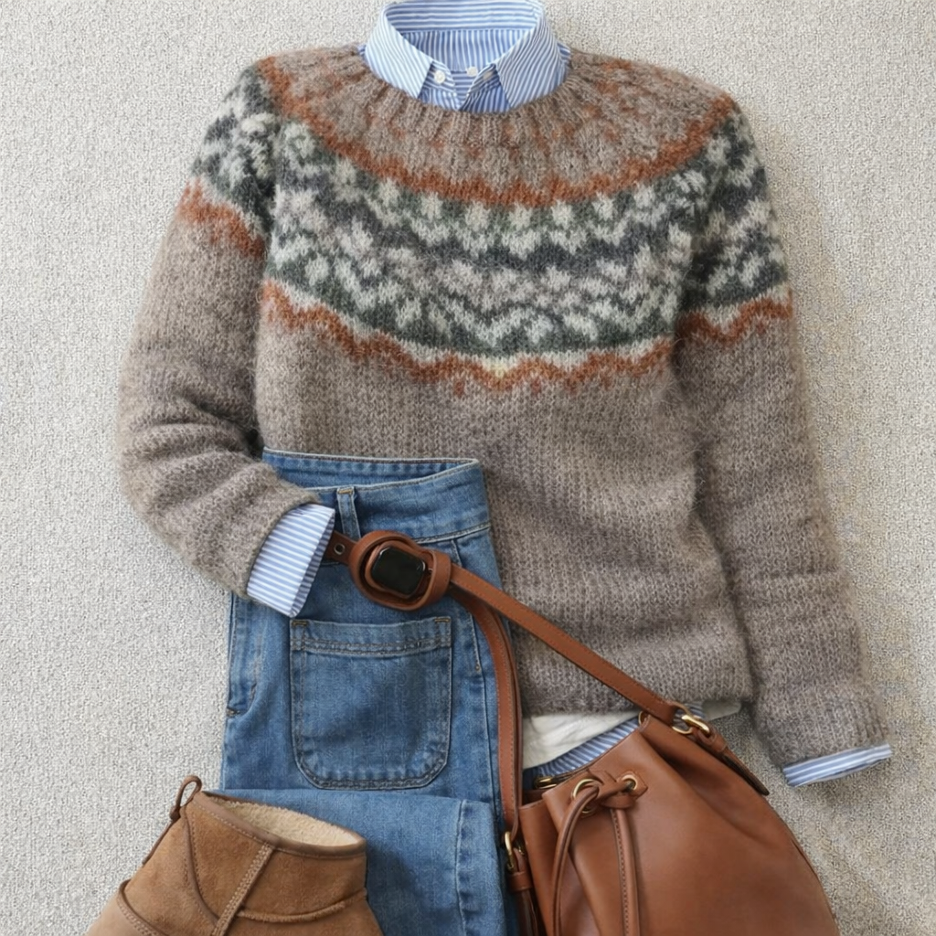 Ashley™ | Nordic Heritage Knit Jumper