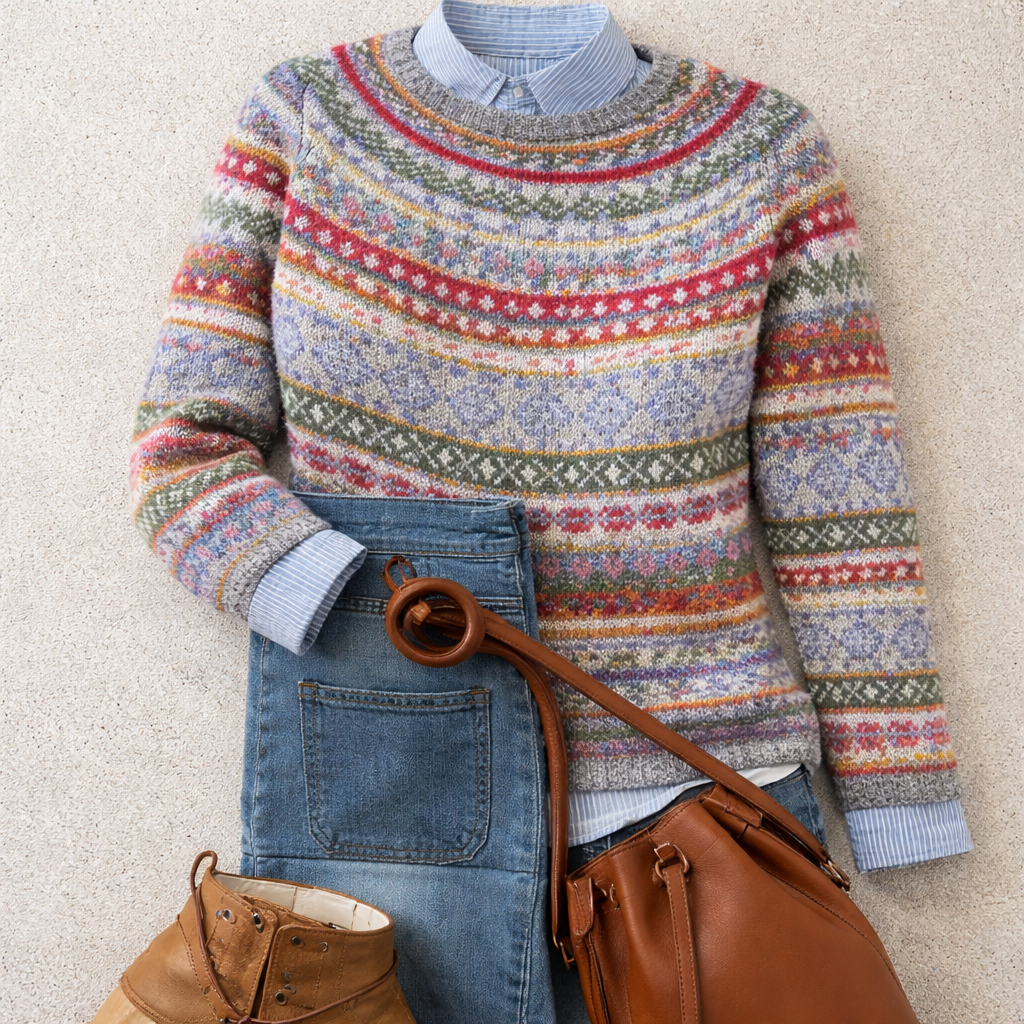 Hannah™ | Classic Nordic Knit Jumper