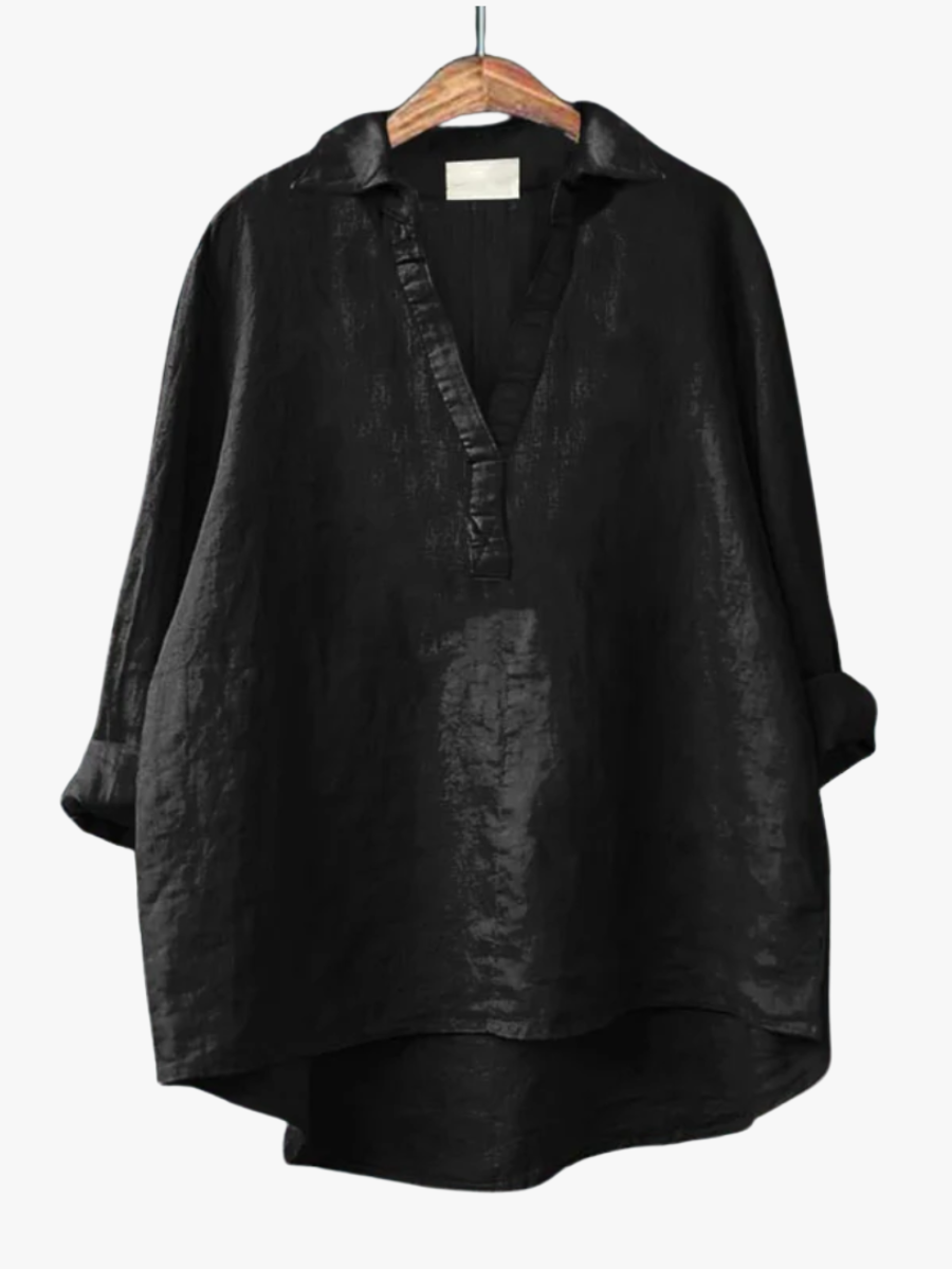 MOREAU LYON | V-NECK BLOUSE FOR WOMEN