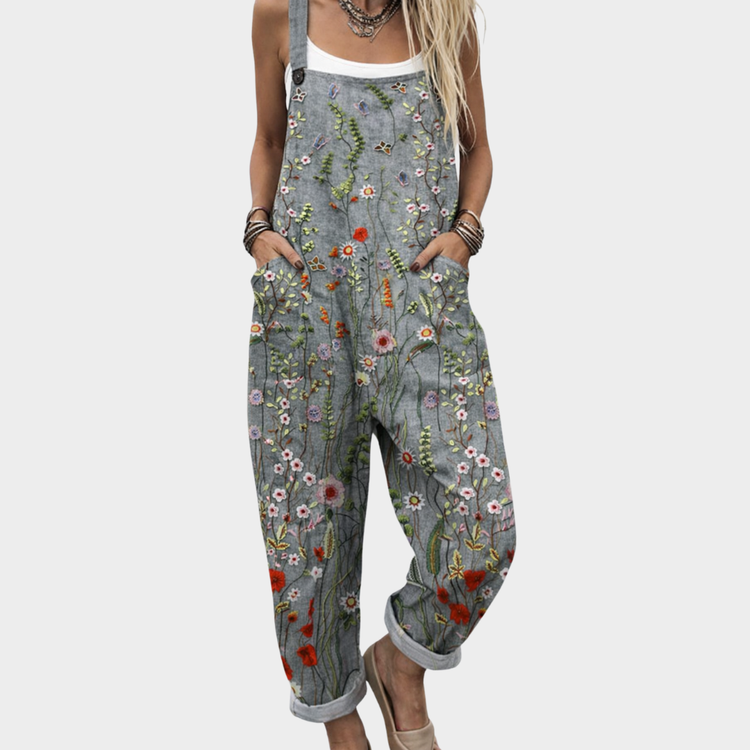 Faelissa™ | Comfortable Printed Jumpsuit