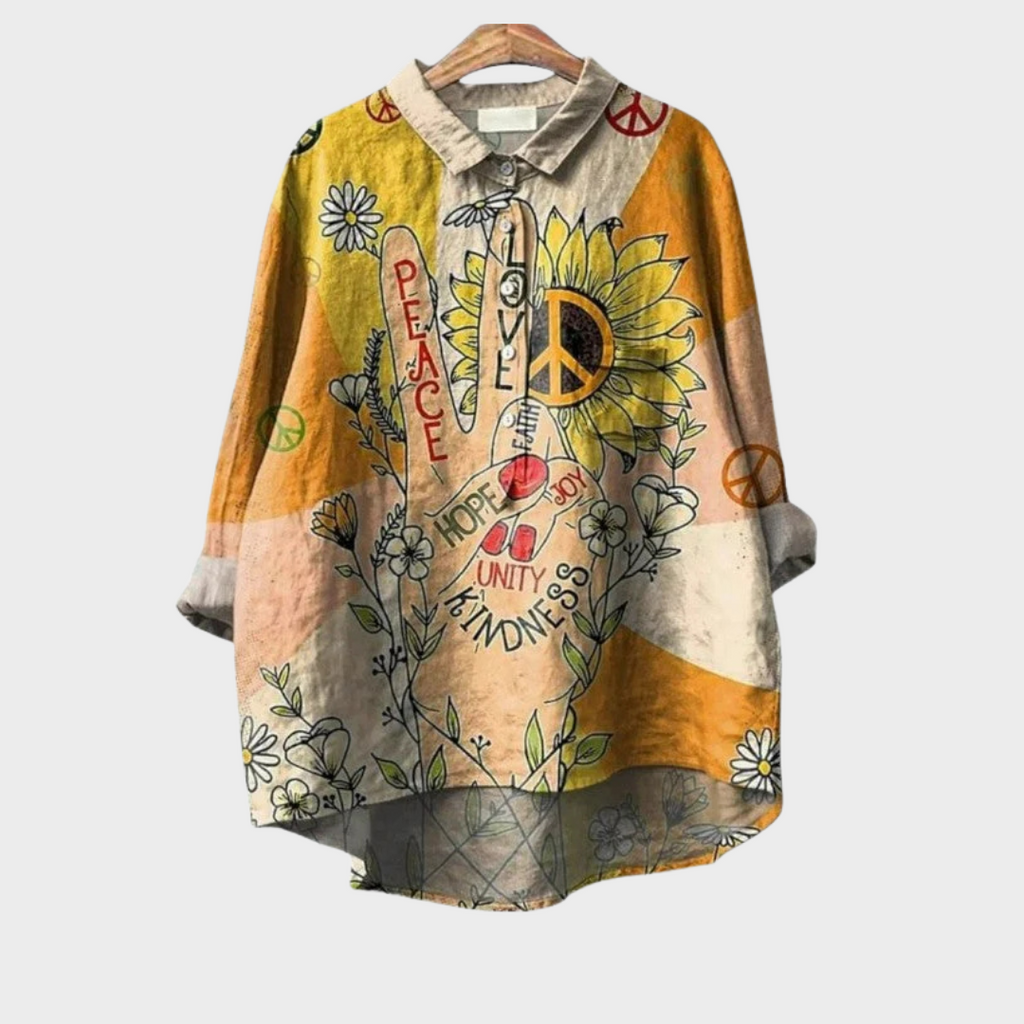 MOREAU LYON | COLOURED ARTISTIC BLOUSE FOR WOMEN