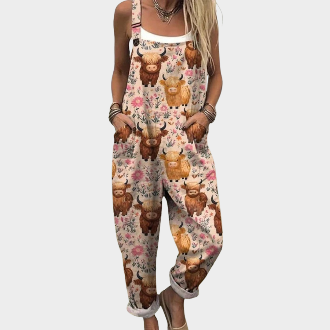 Faryssa™ | Comfortable Printed Jumpsuit