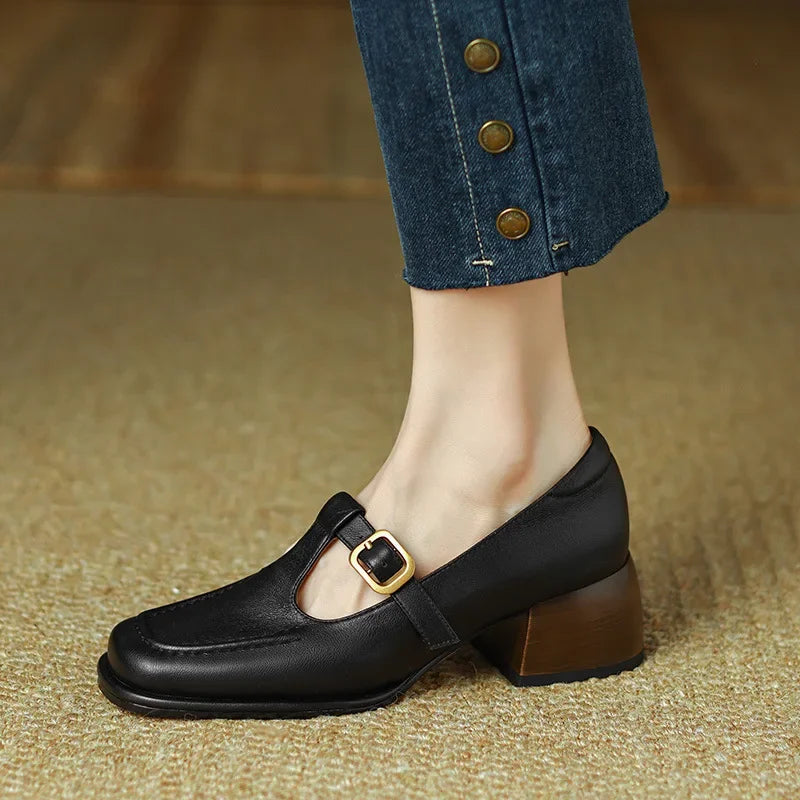 Ysolenne T-Strap Sandals