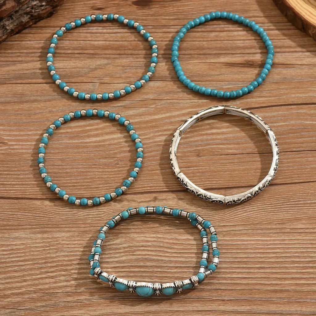 Maëlys — Refined turquoise multi-strand bracelet