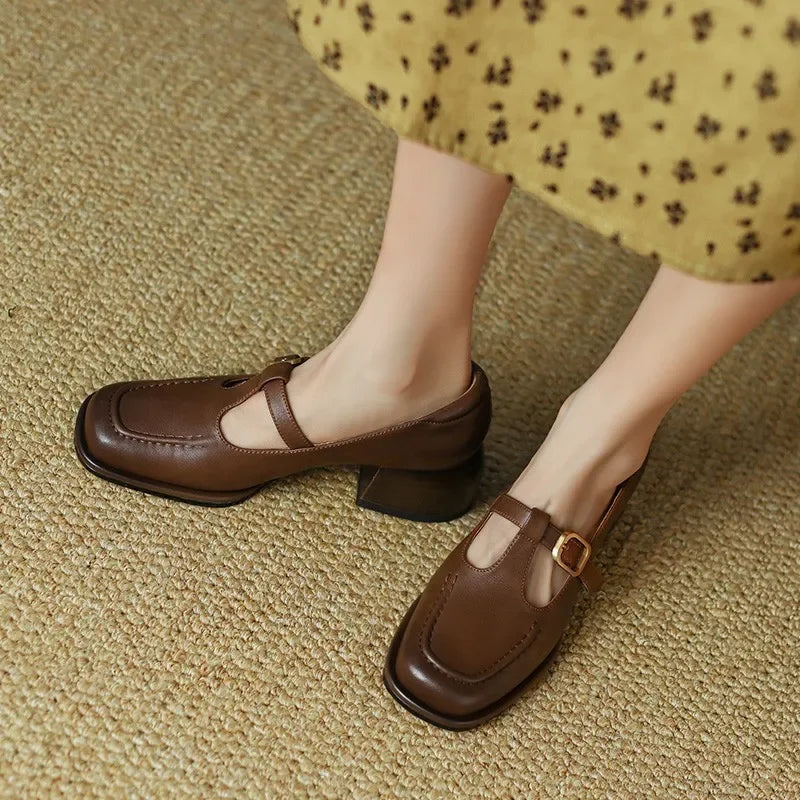 Ysolenne T-Strap Sandals