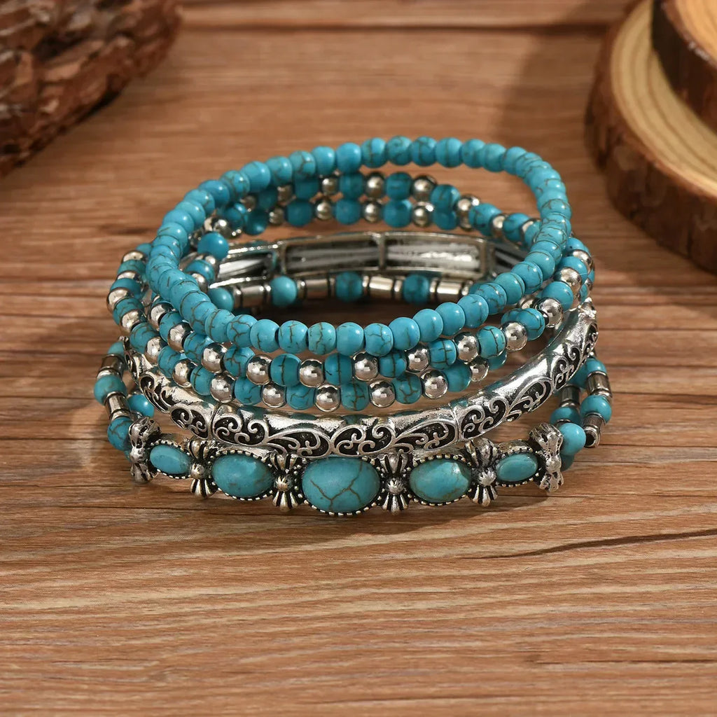 Maëlys — Refined turquoise multi-strand bracelet