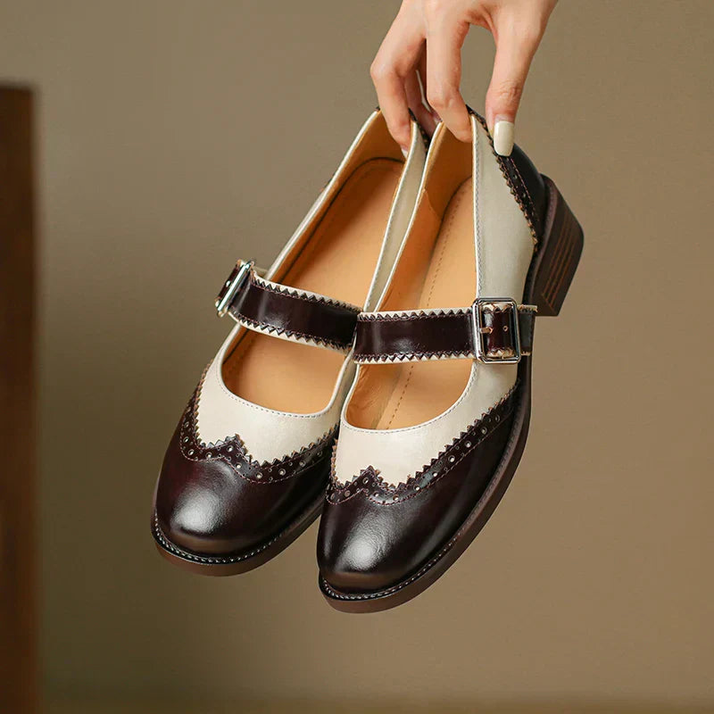 Miana | Classic Leather Mary Jane Footwear