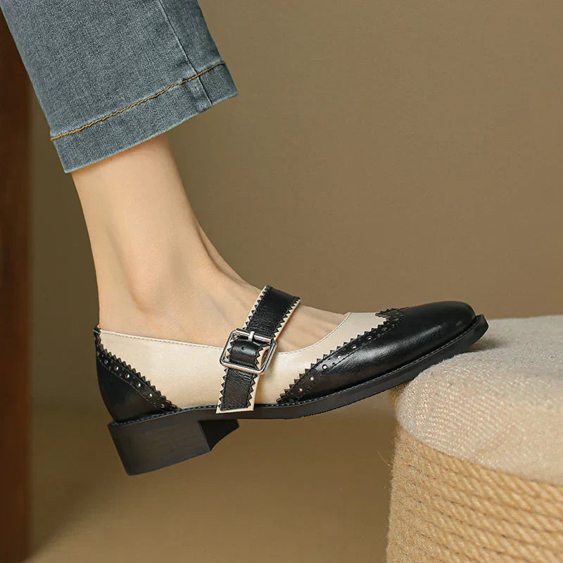 Miana | Classic Leather Mary Jane Footwear