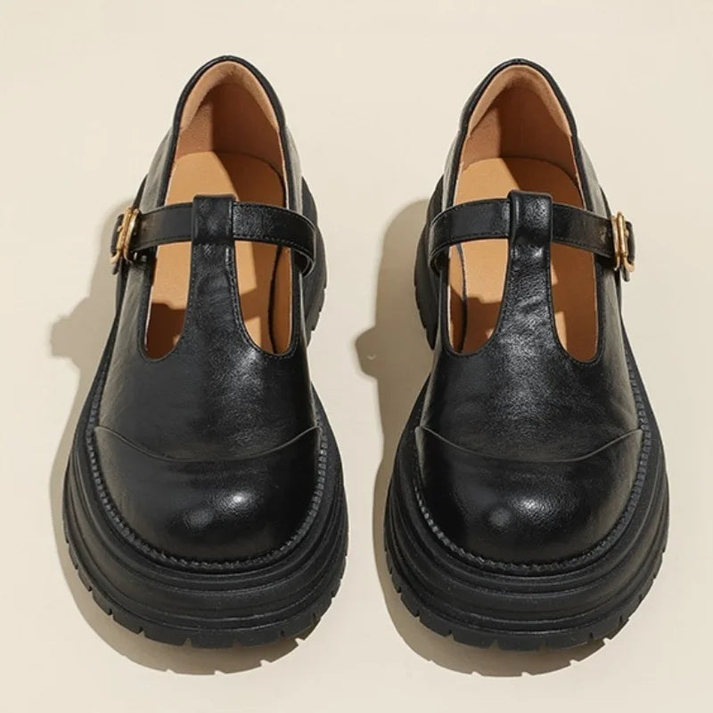 Farisse T-Strap Shoes