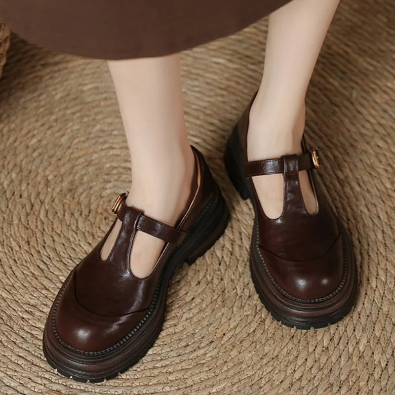 Farisse T-Strap Shoes