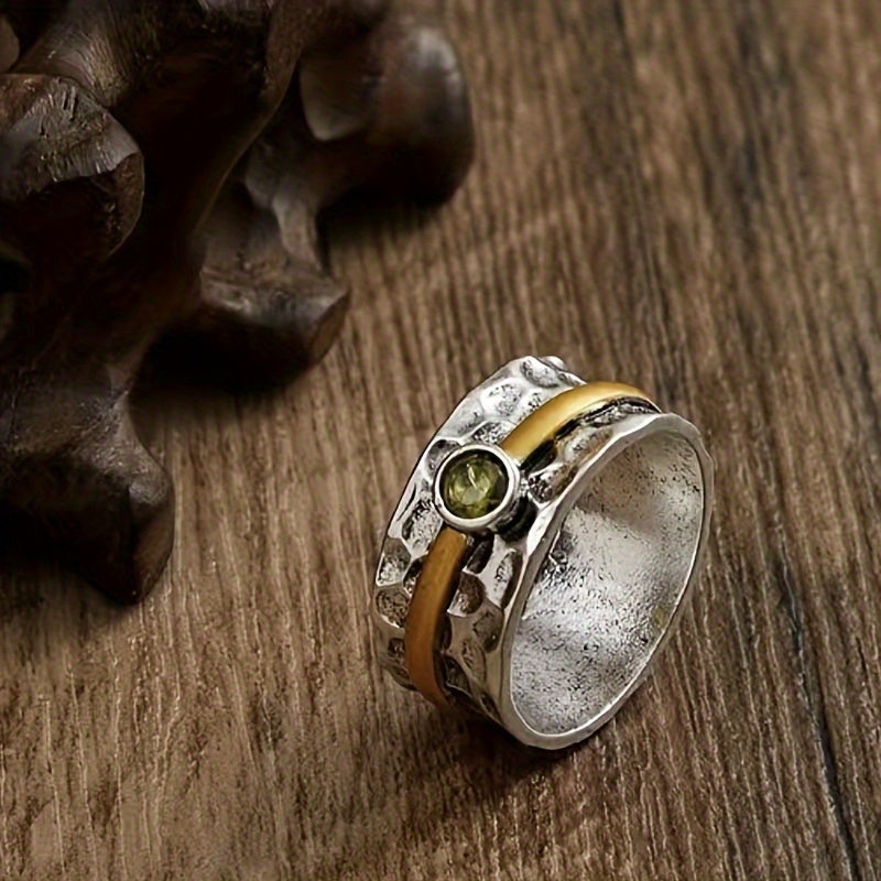 Chic Green Zirconia Ring