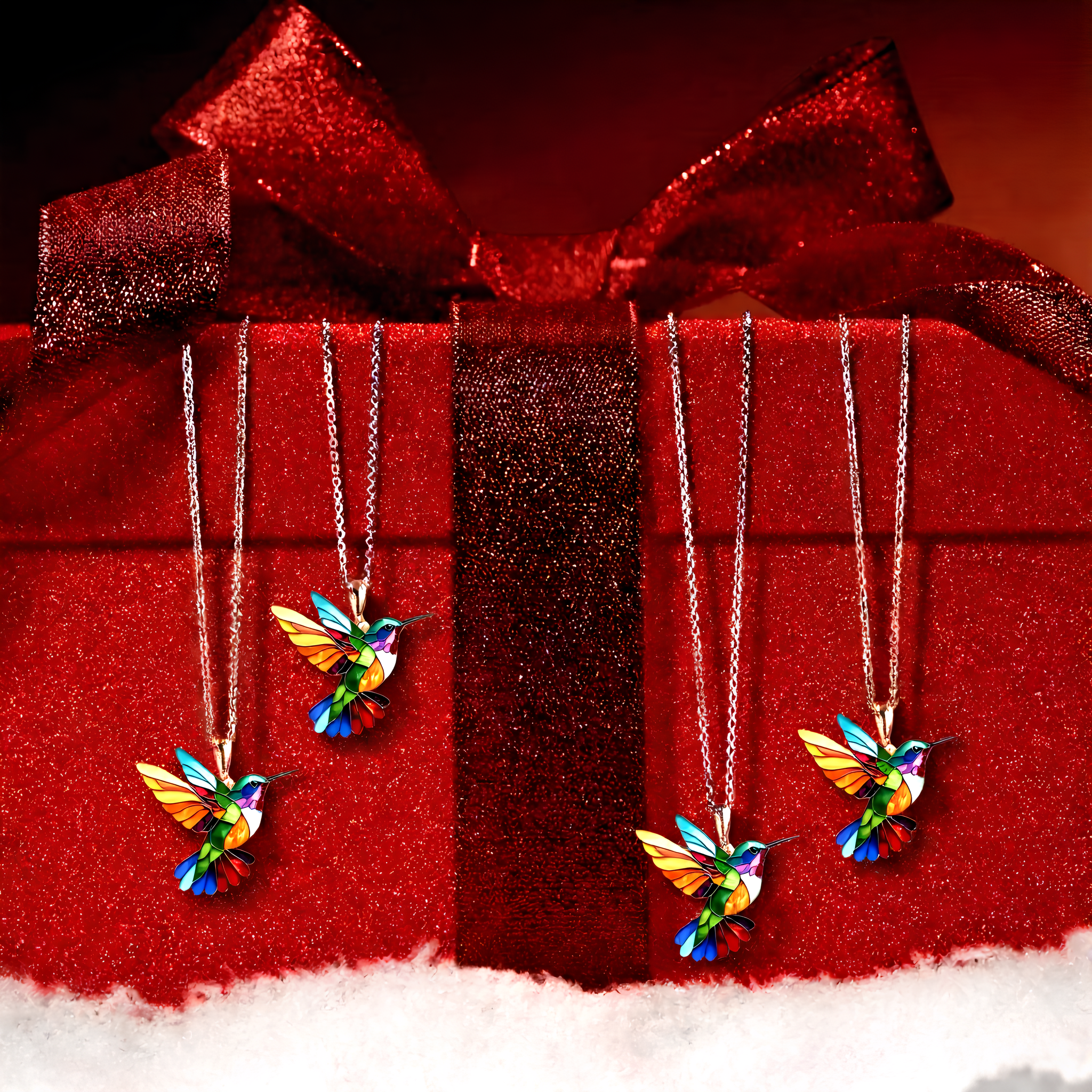 Élisa – Hummingbird-Inspired Earrings