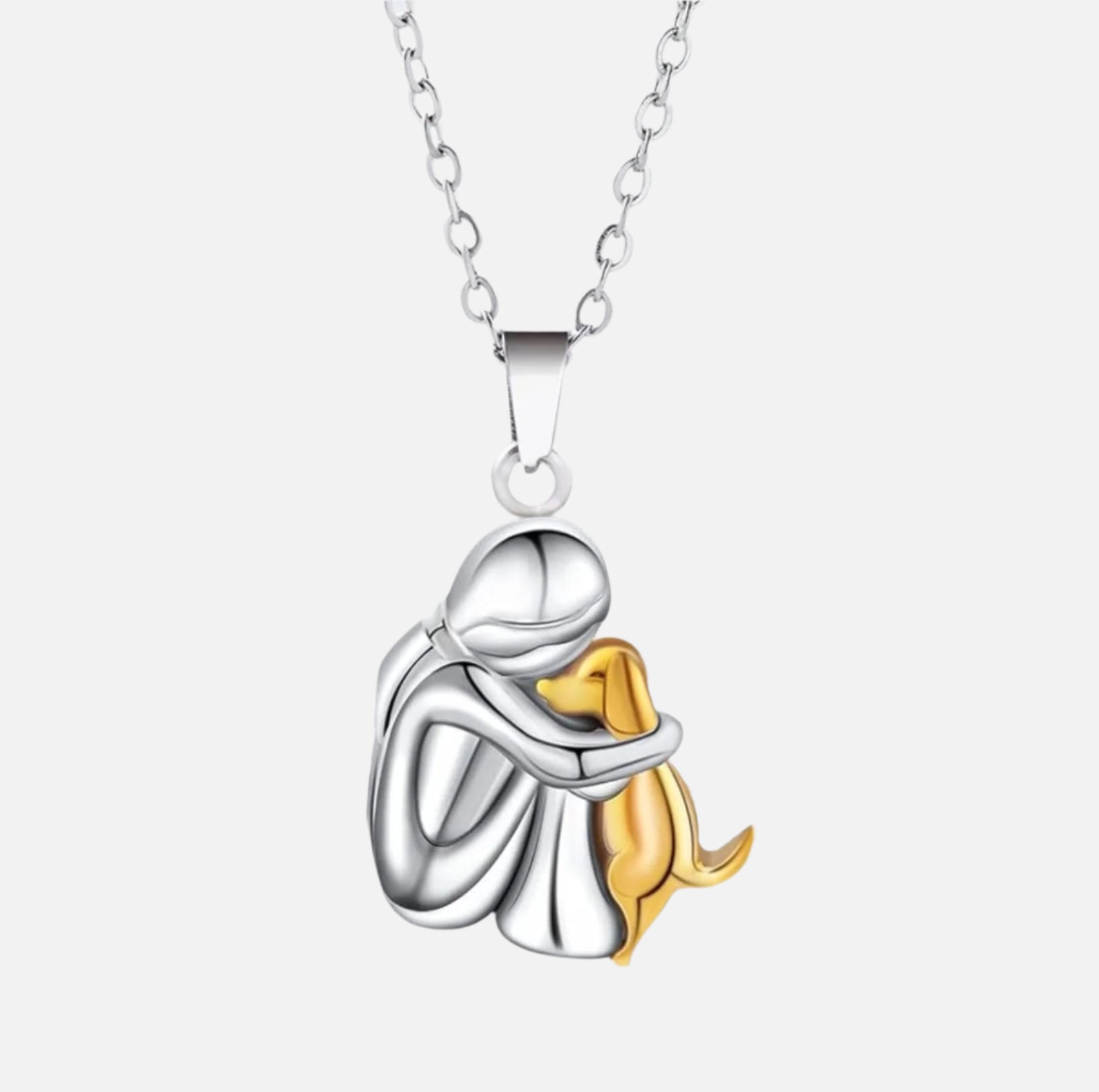 Embrace Pendant Necklace