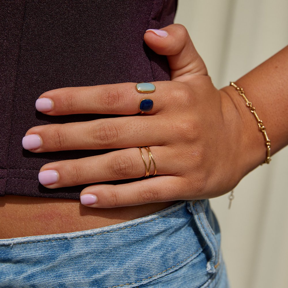 Endless Elegance - Gold Infinity Ring