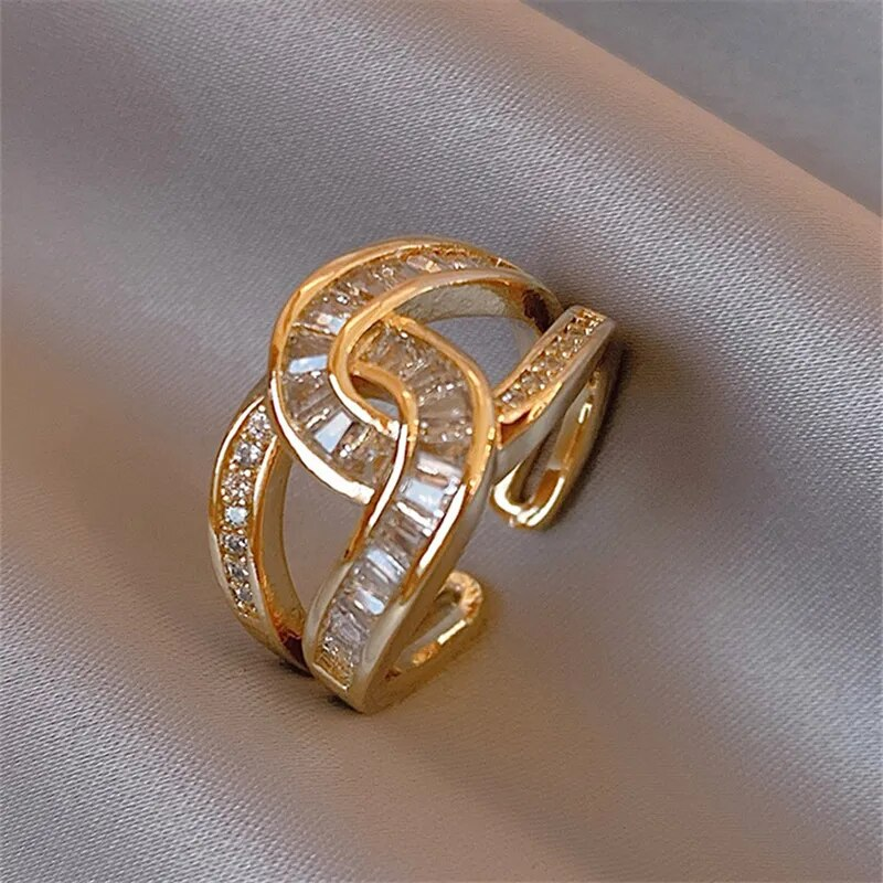 Unity - Stylish Adjustable Knot Ring