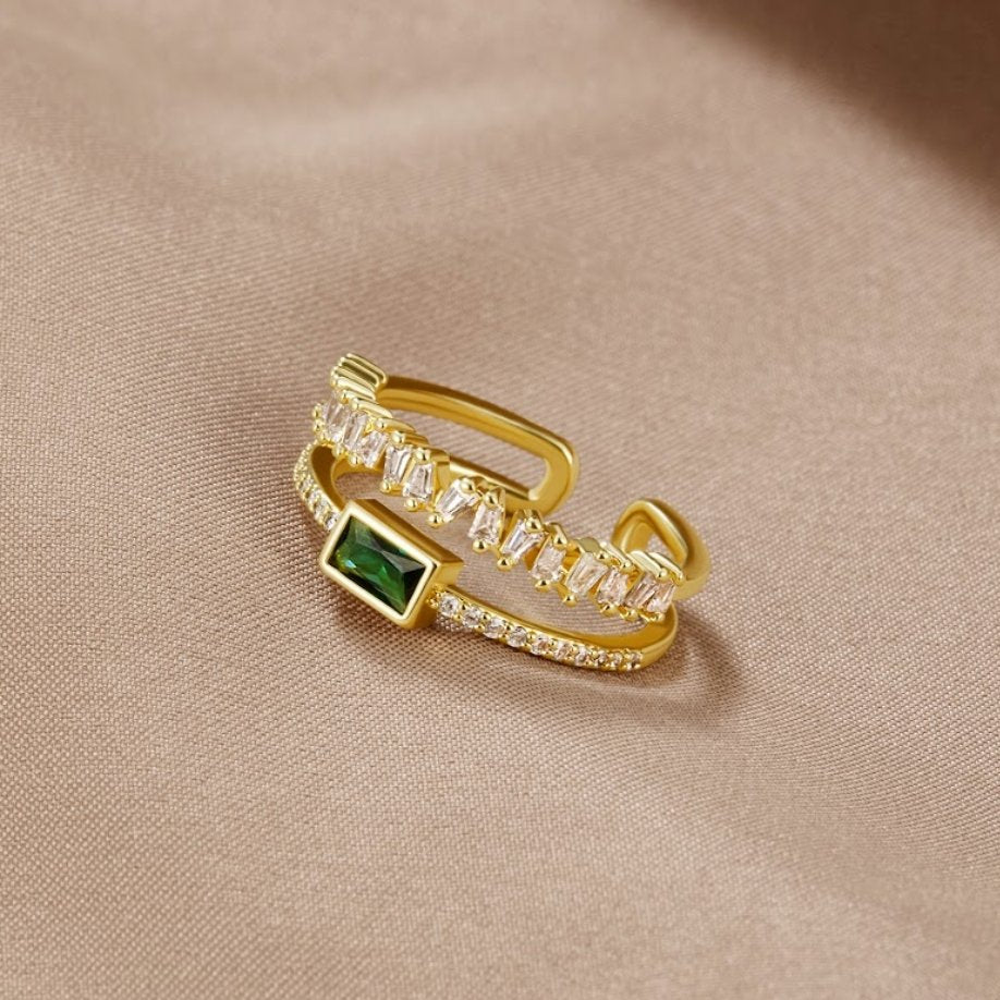 Bliss - Multi-Layer Crystal Ring