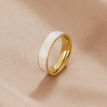 Desert Oasis White Ring