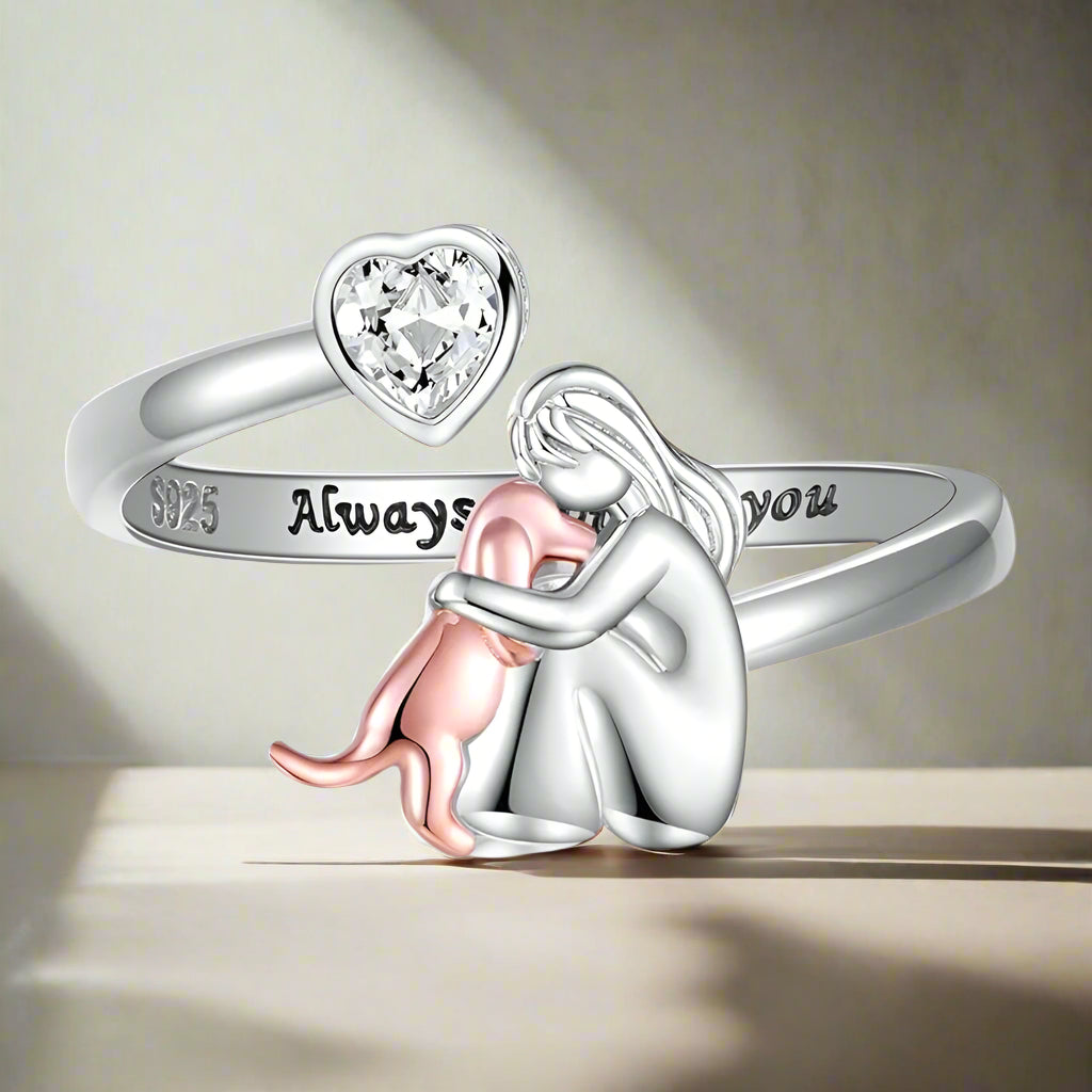 Adjustable Ring - 'Forever in My Heart'